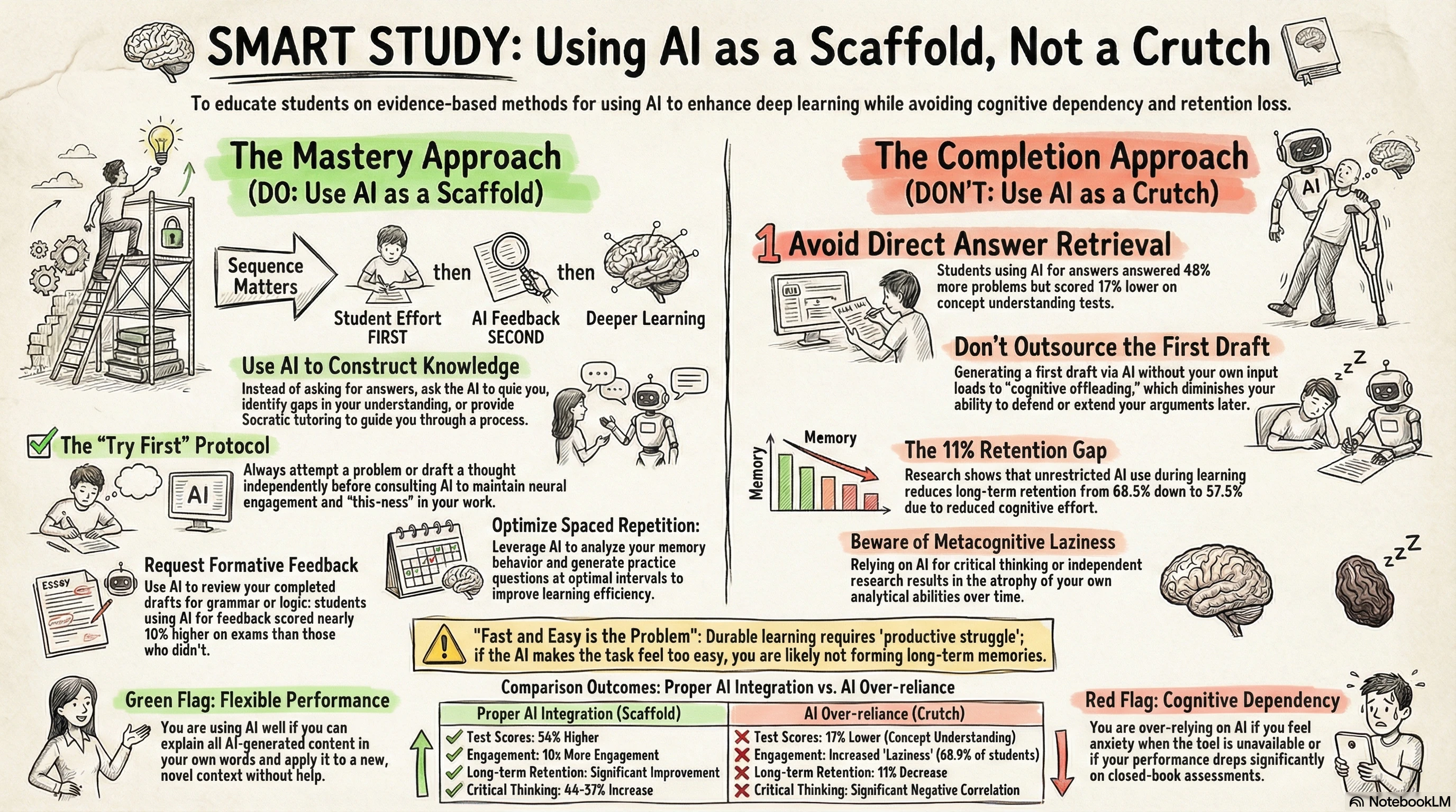 How to Actually Use AI to learn - some guidelines