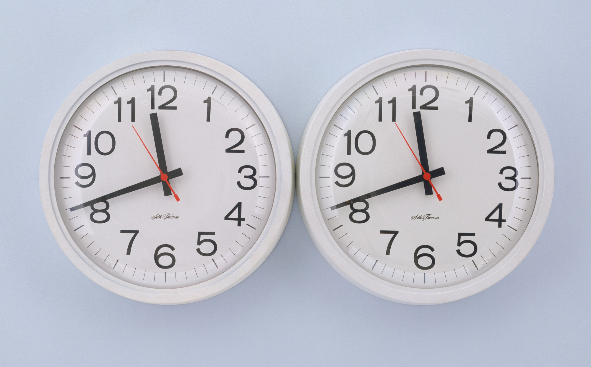 Felix Gonzalez-Torres Untitled Perfect Lovers two clocks